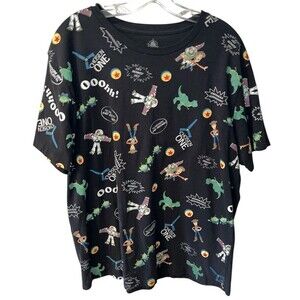Disney Parks Toy Story All Over Print T Shirt Mens Sz M Buzz Lightyear Pixar
